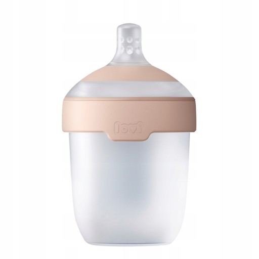 BUTELKA DO KARMIENIA LOVI MAMMAFEEL 150ml ZE SMOCZKIEM DYNAMICZNYM 0m+