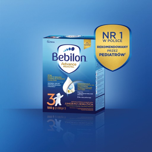 Bebilon 3 Pronutra Advance Junior Mleko 1000 g