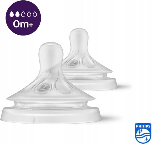PHILIPS AVENT NATURAL RESPONSE SMOCZEK DO BUTELKI 2szt 0m